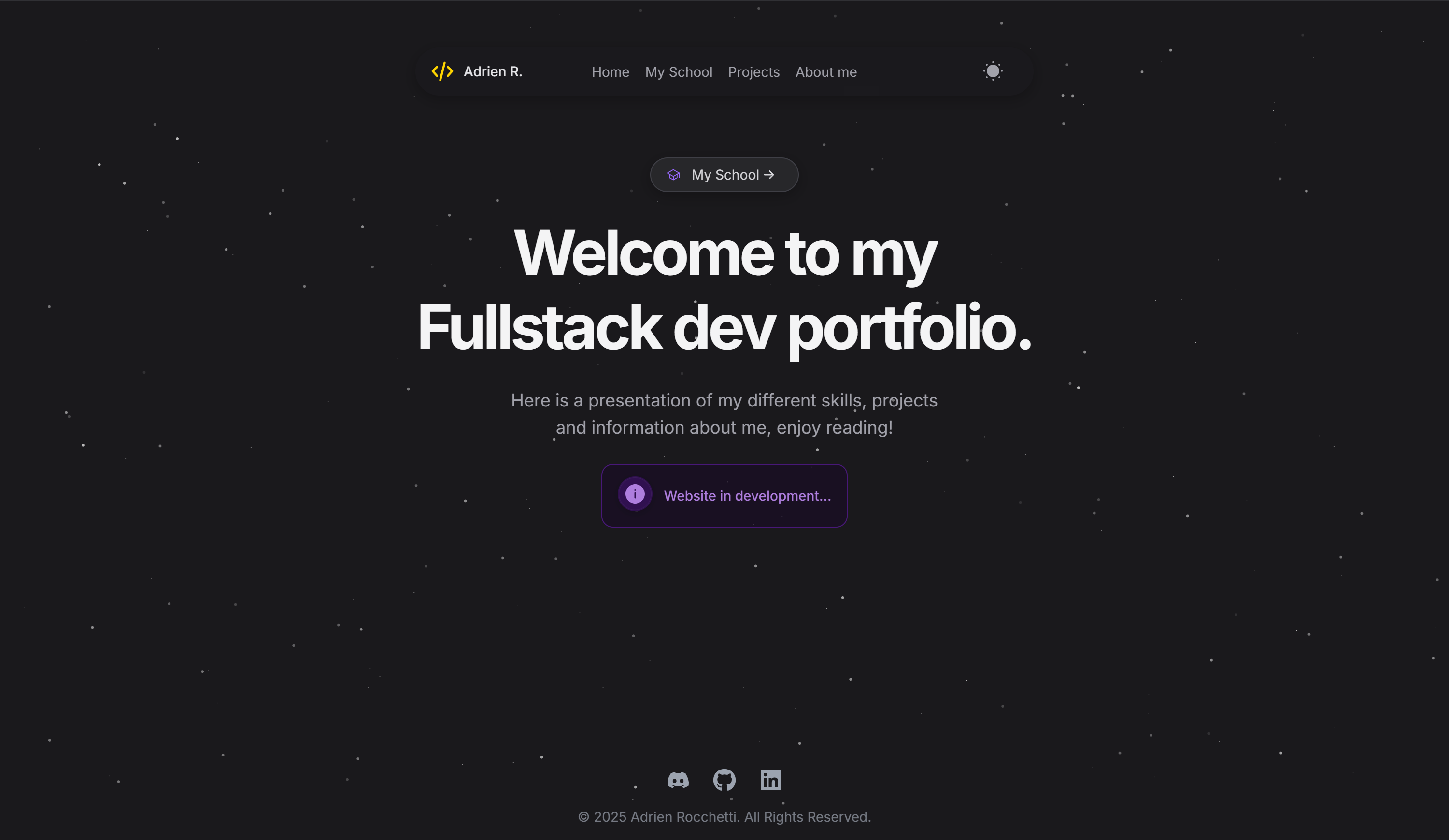 Personal Portfolio